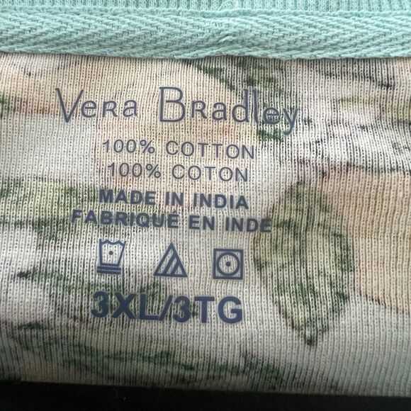 Vera Bradley Women’s Pyjama Top 3XL  Lemon Grove - Picture 3 of 4